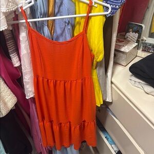 Altar'd State Orange Dress